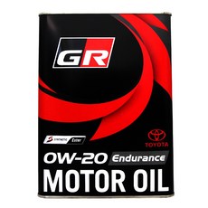 【易油網】TOYOTA GR 0W-20 黑標款 GAZOO Endurance 合成酯類機油, 1個