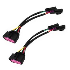 ZSYGYGDKS Conversion Harnesses 쿼드 하우징에서 프로젝터 헤드라이트 닷지 램 트럭 2009-2018 프로젝터 헤드라이트 변환 하네스 교체 램 트럭 200, Fits for Dodge Ram Truck