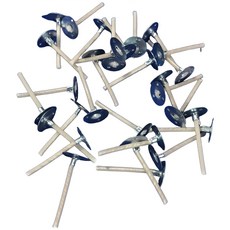 蠟材行 德國燭芯含底座（粗）3公分 100入 燭芯 棉芯 燈芯 蠟燭材料 蠟燭DIY, 1個