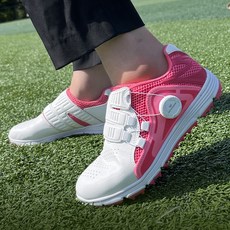 김영주 파크골프 스파이크리스 하이브리드 여성 골프화 한정판매 KYJ-7117 핑크