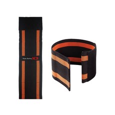 K2Safety 형광칼라 찍찍이형 각반 1세트 dok+9951su, 본상품, 1개