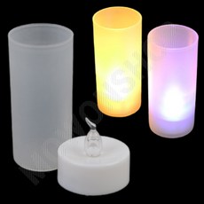 가짜 촛불 건전지 양초 전기 초 전자초 LED티라이트 E led초 전자캔들