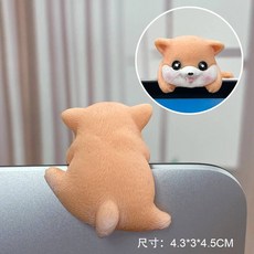 귀여운 만화 동물 자동차 장식 모니터 인테리어 대시 보드 컴퓨터 화면 선물용 액세서리 219728, as show, 04