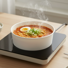 ROOT 무인쇄 한강라면용기 인덕션 종이용기 라면그릇, 1박스, 300개입