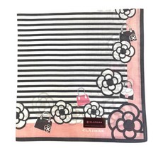 小老闆萬國商舖 日本製 透氣輕薄吸汗手帕 山茶花包包 純棉柔軟舒適, 1個