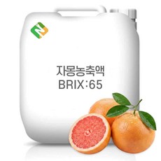자몽농축액 65Brix 200g 샘플, 1개