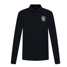 정품 까스텔바작 남성 티셔츠 자수 포인트 베이직 카라 티셔츠BGEWTL202BK 쇼핑 오버