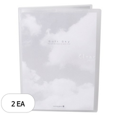 모닝글로리 마이비즈 클리어화일 A4 10p, 투명(79572), 2개