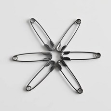 【開發票/統編】別針弔牌葫蘆小號金色服裝店標籤扣針胸針 固定衣服大號安全曲別針 服裝店標籤專用 小號/大號可選 安全防脫落設計, 1個, 小別針（黑色）1700枚-鐵