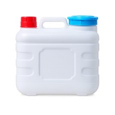국내생산 대형물통 12L / 20L 사각말통 핸드형 캠핑 농업 휴대용 생수통 대용량 낚시 물통, 1개