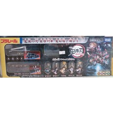 Takara Tomy 鬼滅の刃 無限列車 Plarail 軌道火車模型 兒童玩具收藏 重溫動畫經典場景, 彩色, 1個
