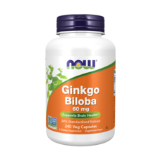 나우푸드 징코 빌로바 60mg 베지 캡슐 비건
