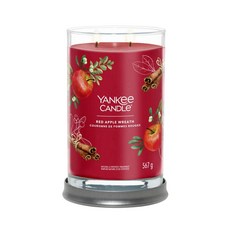 Yankee Candle 香氛蠟燭, 1個, 紅蘋果花環,20oz