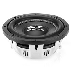 CT 사운드 하이드로 8인치 듀얼 4옴 600와트 얕은 마운트 카 서브우퍼, 12"_Dual 4 Ohm