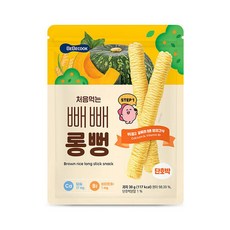 베베쿡 처음먹는 빼빼롱뻥 단호박 x6개