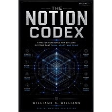 (영문도서)The Notion Codex: A Master Reference for Building Systems That Think Adapt and... Paperback, Independently Published, English, 9798196418679 Independently Published, English, 9798196418679
