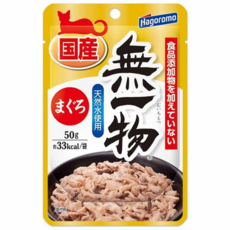 Hagoromo 無一物 貓餐包 日本國產鮪魚 無添加物 50g 人類食品品質把關, 鮪魚, 1包