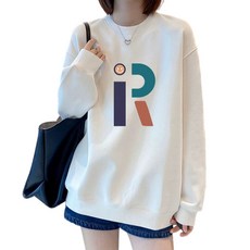 블랙케이세븐 여성맨투맨티셔츠 가을 겨울 기모 맨투맨