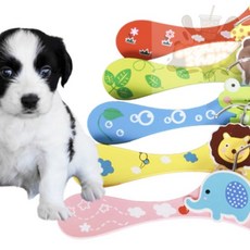 참깨샵 펫의류 원목 옷걸이 대형 색상랜덤 작은옷걸이