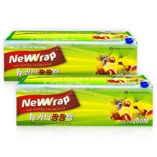 뉴랩 뉴커터짱짱랩(30cm x 200m) x2개, 2개