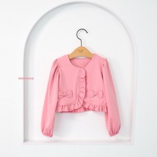 리본 러플 발레 자켓 (2color/S-L) 아기 유아 키즈 여아 발레 봄 자켓