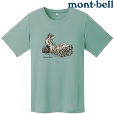 Mont-Bell Wickron 女款排汗衣 1114853 Hiking Bear