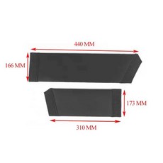 자동차 트렁크 사이드 정리함 보드 파티션 볼보 XC40 V60 S60 XC60 AU 2009 2017 XC90 액세서리, [01] for S60  2pcs