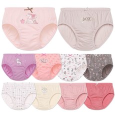 MRKIDS 孩童可愛印花三角內褲10件組