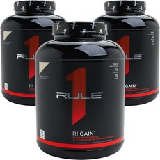 RULE1 GAIN蛋白粉 香草奶油味, 3個, 2272克