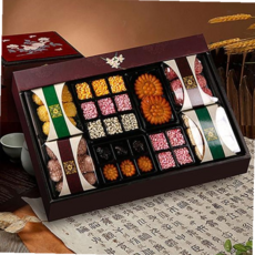 남원춘향골 전통한과 한가득-2단+보자기 선물용 ths+7867pf, 1개, 1g