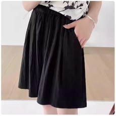 DFMEI 孕婦夏季外穿五分闊腿褲新款寬鬆透氣速幹薄款休閒短褲女