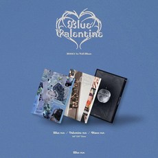 NMIXX [Blue Valentine]專輯，偶像團體K-POP，獨家照片小卡，特別版包裝設計, PB未拆, 一套3張