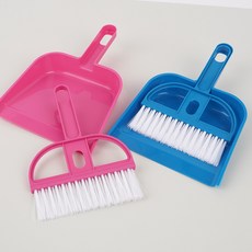 미니 보관편한 원룸 자취방 청소 쓰레받이 빗자루 세트, 1개