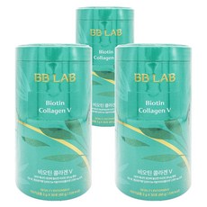 뉴트리원 비비랩 비오틴 콜라겐V 30p, 60g, 3개