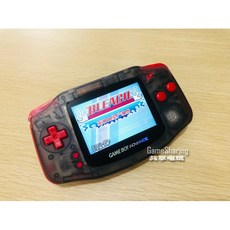 gba 게임보이어드밴스 백라이트버전 이상해씨 록맨 드롭 스크린 콘솔용, 일본어 버전, 표준구성, 11. IPS데스레드블랙