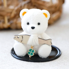 액막이 북어곰 석고방향제 행운 부적 디퓨저 선물, 블랙머스크