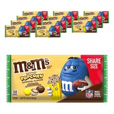 M&M's 牛奶巧克力爆米花, 12個, 80.2克