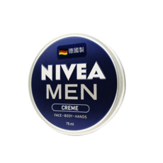 NIVEA MEN 妮維雅男士全效潤膚霜75ml 德國製造, 1個, 75ml