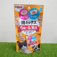 Otis【新品】CIAO肉泥夾心餅 多種口味可選 酥脆餅乾搭配濃郁肉泥, 1個, 鮪魚+蟹肉(橘) *1包