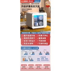 원룸 무설치 소형 주방 식기류 소독 식기세척기, 다른, 38L 플래그십 백색 (자외선)