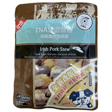 T.N.A. 悠遊餐包 田園豚肉燉時蔬，全犬種適用，無穀糧配方，方便即食，營養均衡, 150公克/包, 1個, 田園豚肉燉時蔬
