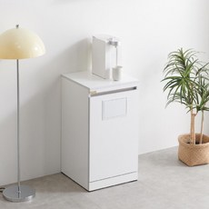 도서관 학원 휴지통넣는 정수기선반 휴지통가리는 쓰레기통장, 단일사이즈