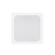 SILVER 실버STONE 스톤 TECHNOLOGY 테크놀로지 FF121 화이트 컬러 120mm 팬 필터 벌집 그릴 포함 SST-FF121W 217640, 초미세 자석