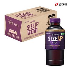 빙그레 아카페라 사이즈업 벤티 헤이즐넛, 24개, 600ml