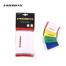 프로맥스 롱 스포츠 손목밴드, 레드-화이트