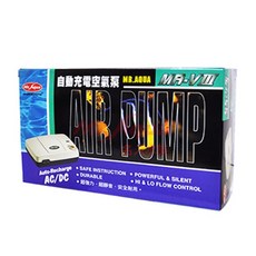 帥哥水族【Mr.AQUA】水族先生 不斷電自動充電打氣機，停電自動供氧，MA-V3空氣幫浦，水族箱必備, 1個