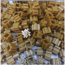 마루 디폼블럭 10mm 1kg 3000개입 대용량, DF-022(황토 ), 1개