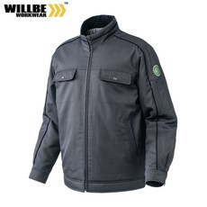 윌비 그레이 패딩점퍼 작업복 작업복점퍼 회사단체복 PR703