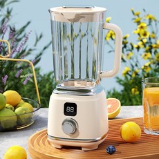 도구 높은 JUICER 속도 HOME 3000MAH 블렌더 ICE TINSOL 블레이드 손잡이 다기능 10 CRUSHER 주방 NEW 주스, 하얀색