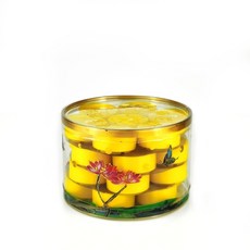 純正酥油燈 無煙環保 低溫安全 拜拜寺廟家用蠟燭, 1個, 3小時酥油燈28粒油燈（黃色）,（2盒56粒）